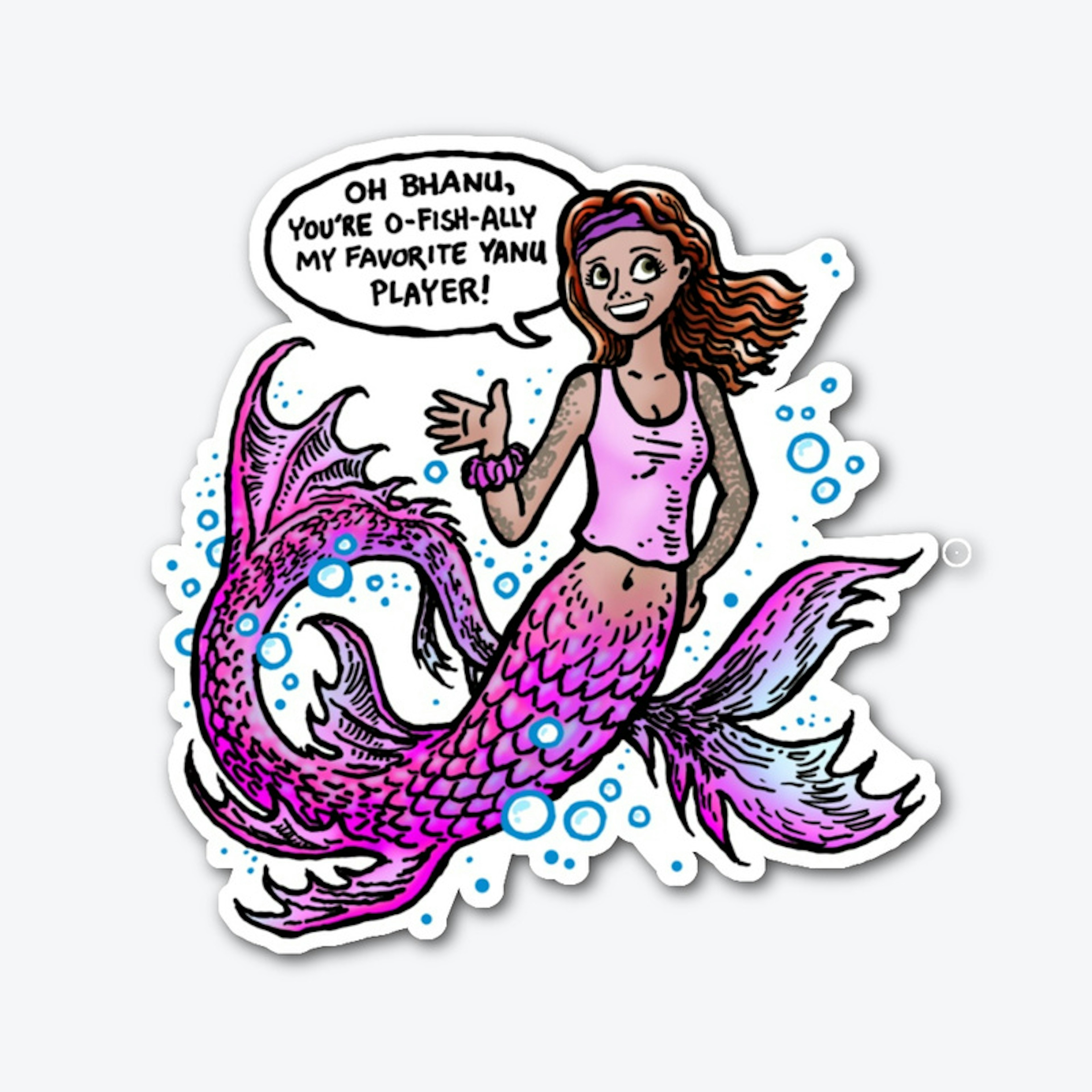 Kenzie the Dragon Mermaid